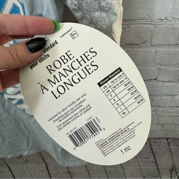 Snowflake Women’s Halloween Costume Dress - Picture 3 of 4